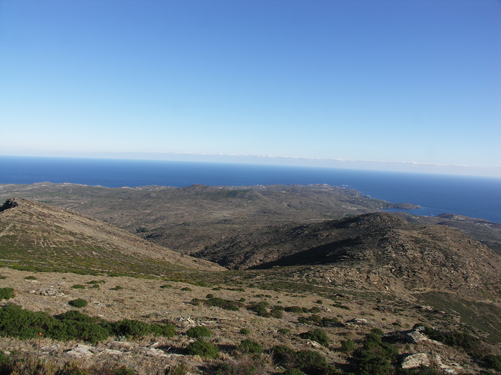 El cap de Creus des del puig Bufadors (I)